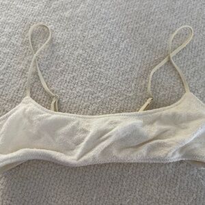 MICA TERRY CLOTH WHITE